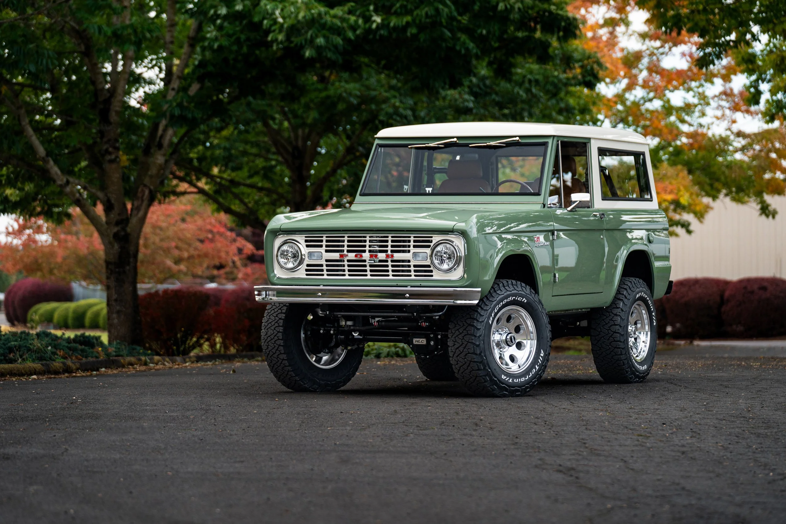 1966 Ford Bronco – Boxwood Green — HighLine Classics